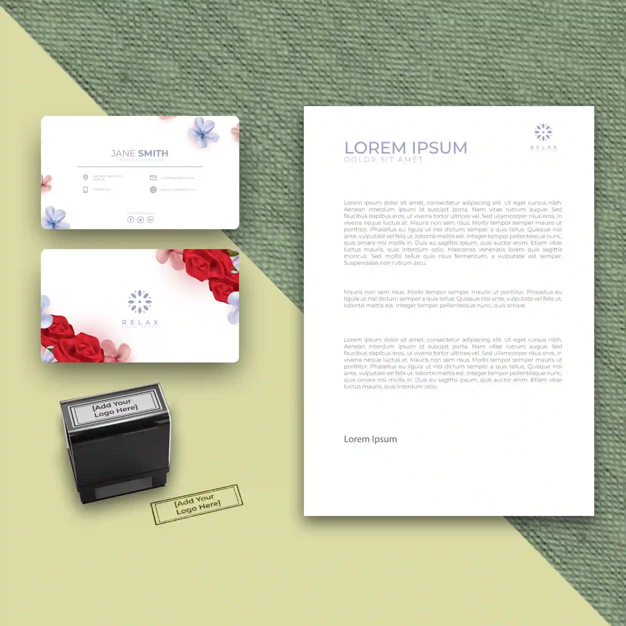 Startup Business Essentials Bundle – Floral Elegance