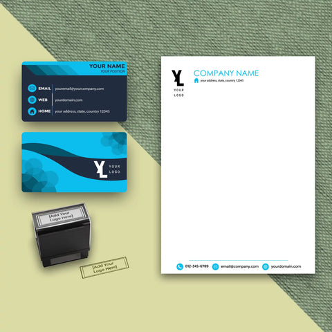 Modern Blue Business Essentials Bundle – Professional & Stylish