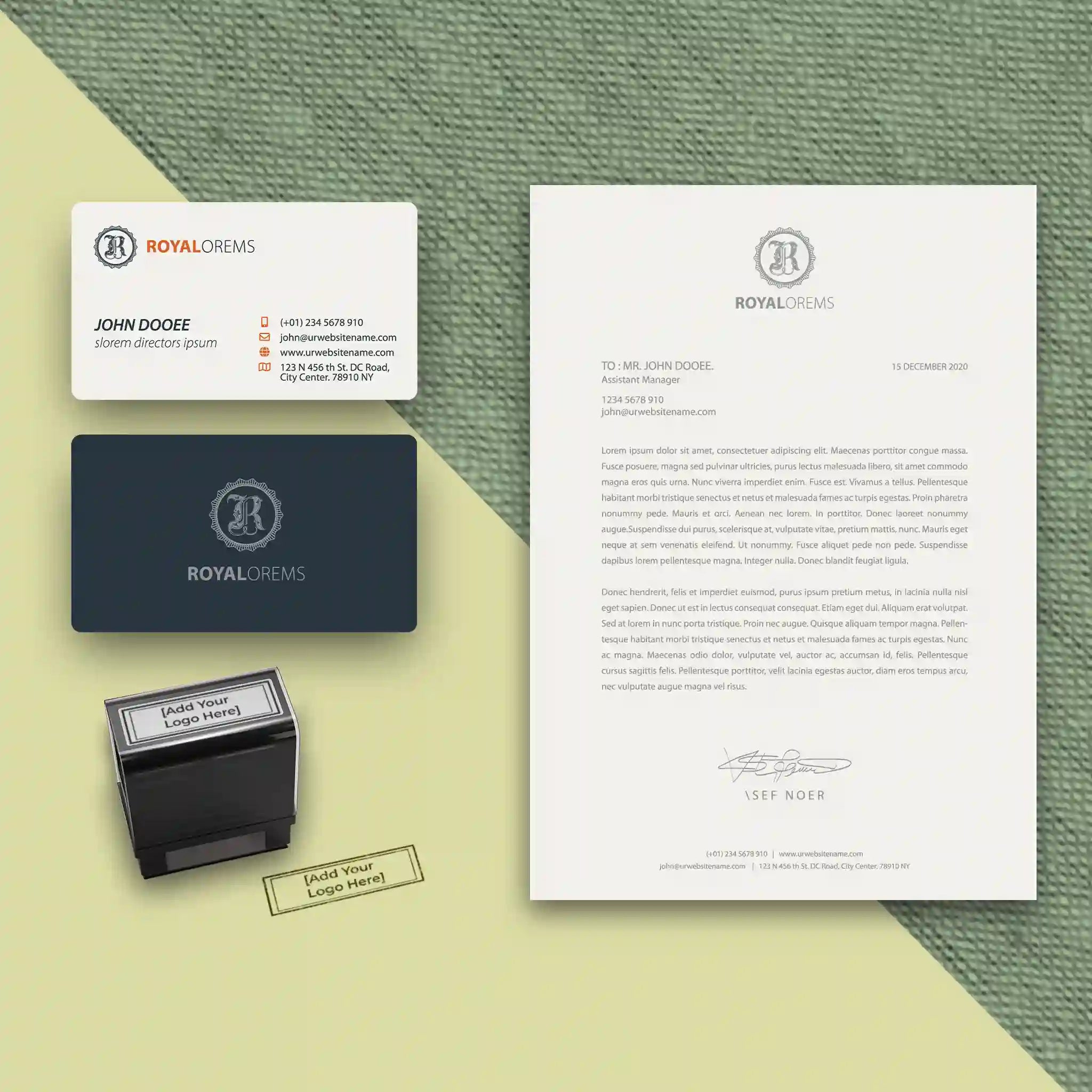 Startup Business Essentials Bundle – Royal Black & White