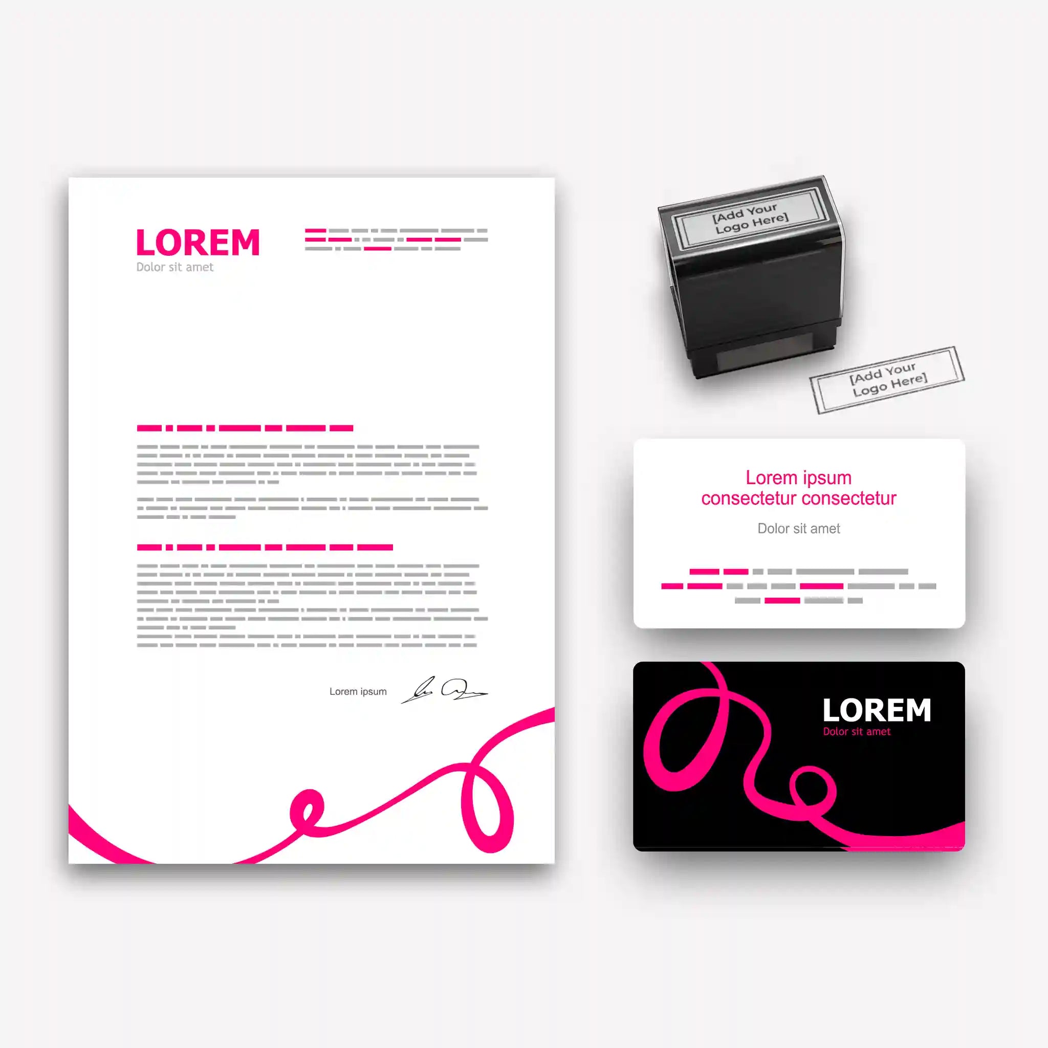 Startup Business Essentials Bundle – Bold Pink & Black