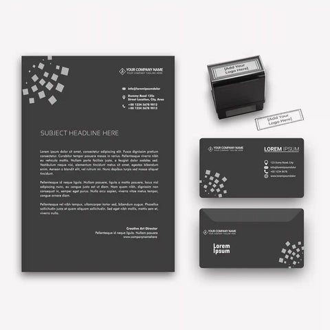 Startup Business Essentials Bundle – Sleek Midnight Luxe