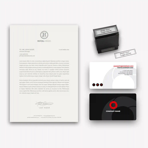 Elegant Black & White Business Essentials Bundle – Sophisticated & Professional