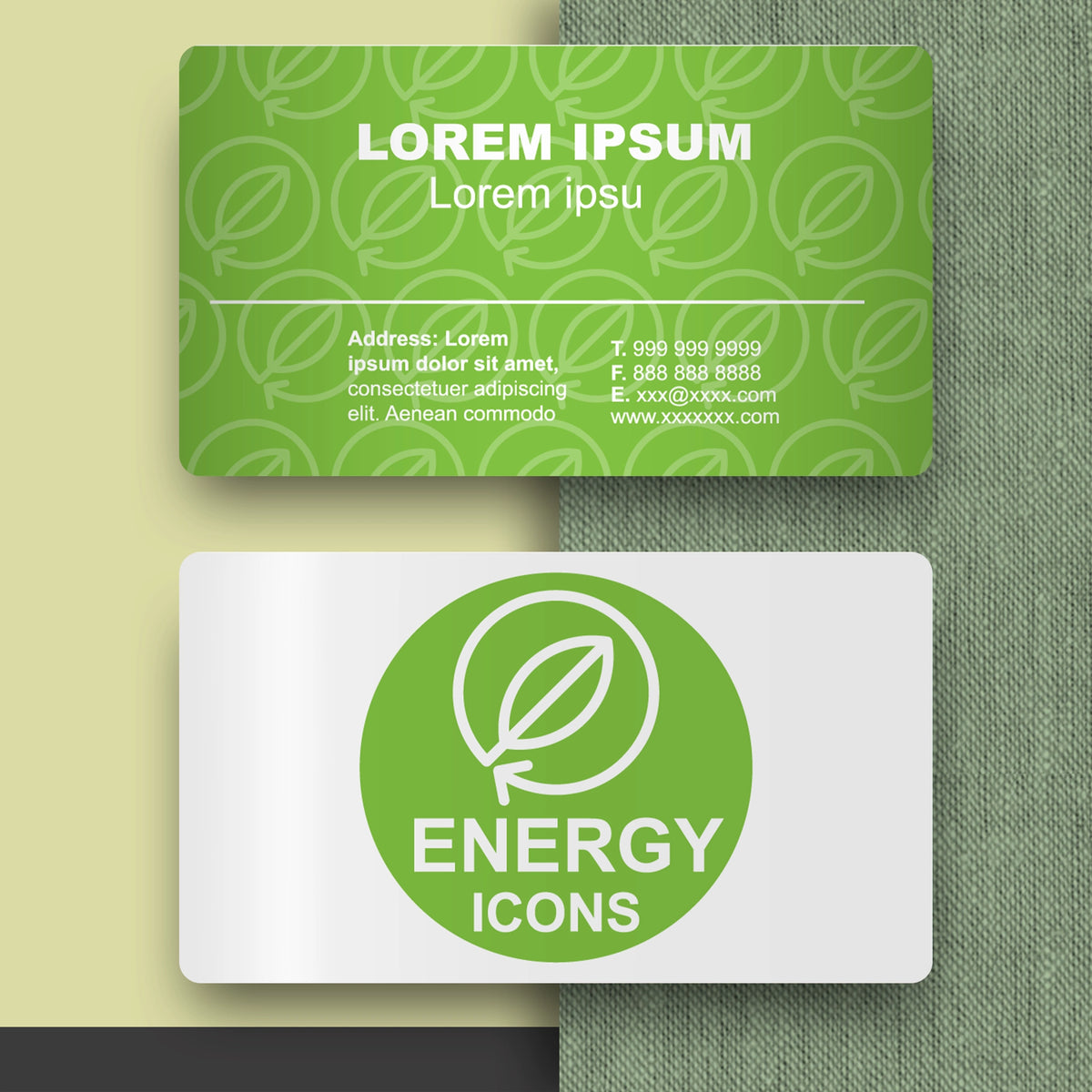 Eco-Friendly Business Cards – Sustainable & Green