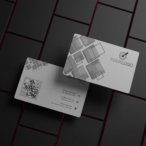 Elegant Black & White Business Cards – Minimalist & Professional