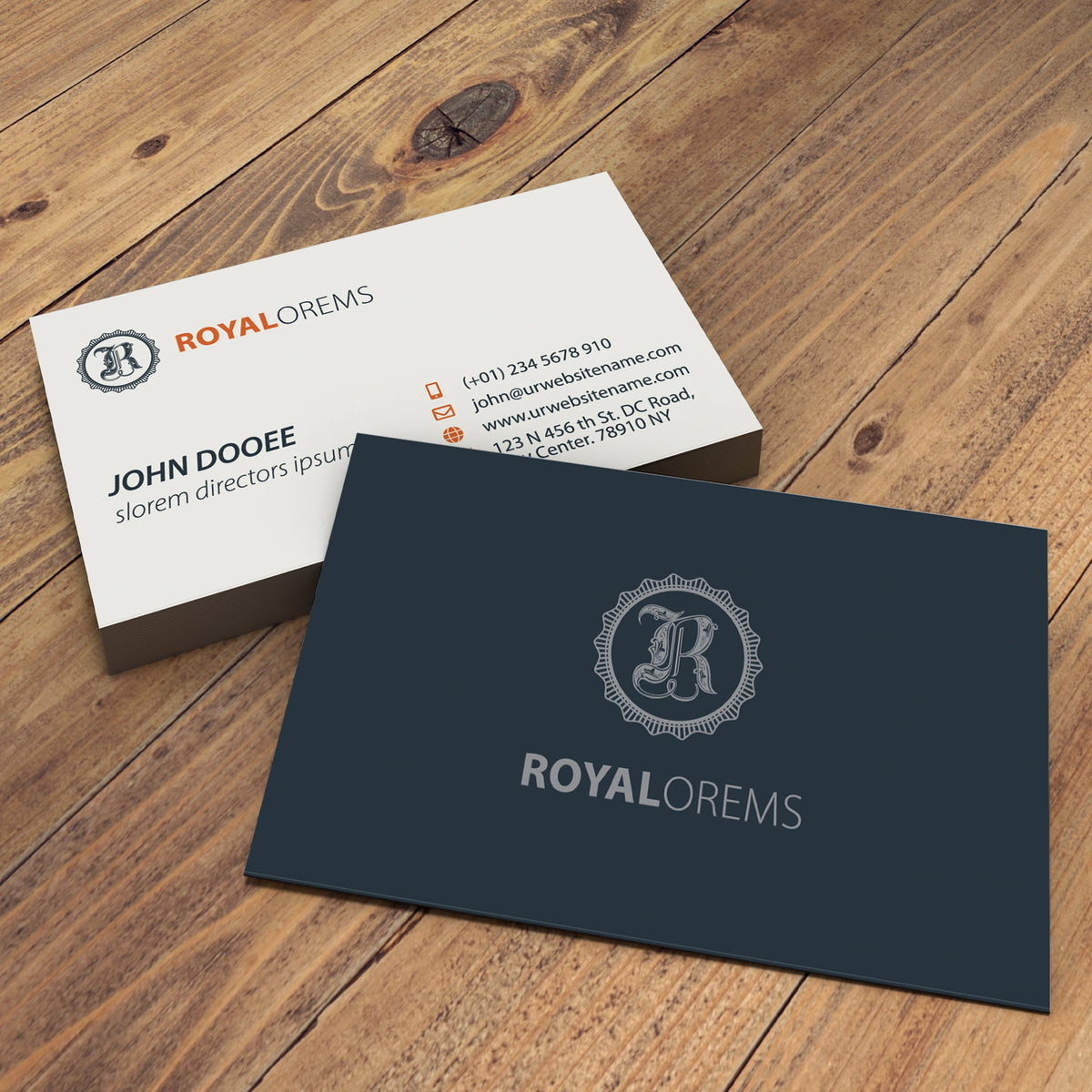 Luxury Business Cards – Royal & Professional Design