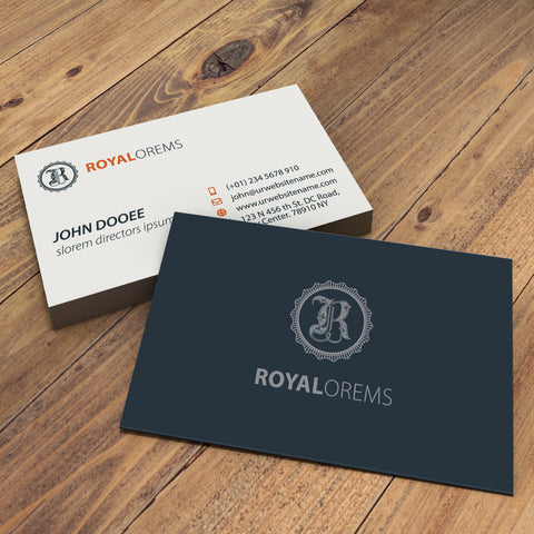 Luxury Business Cards – Royal & Professional Design