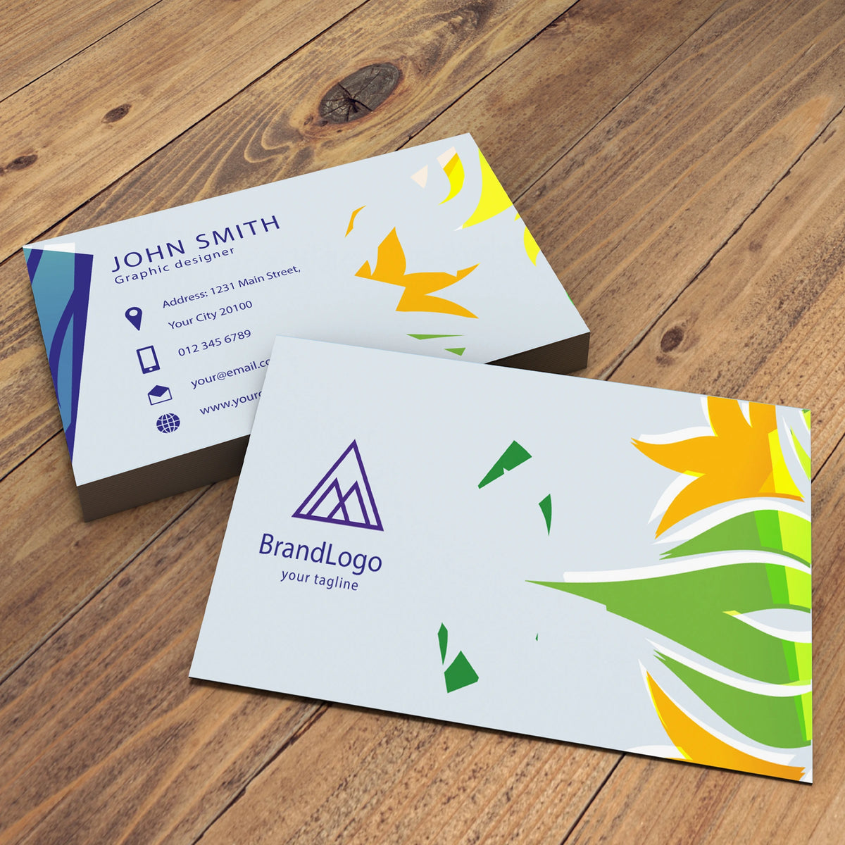 Modern Creative Business Cards – Unique & Eye-Catching