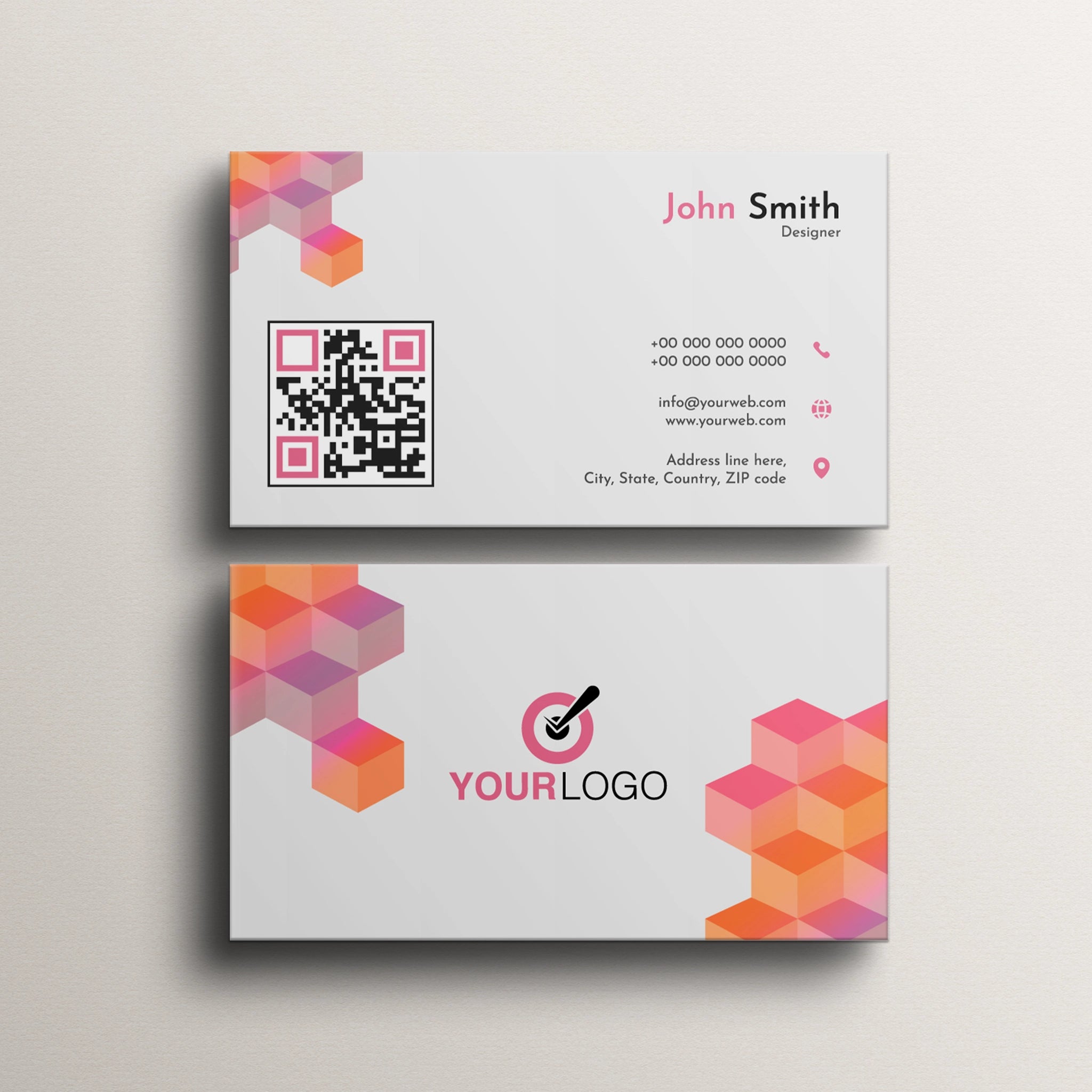 Modern QR Code Business Cards – Smart & Stylish Networking