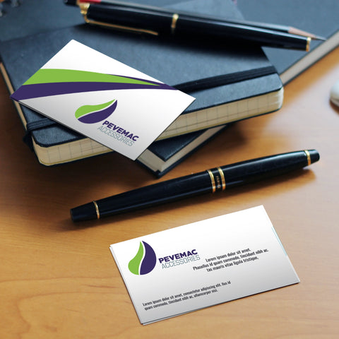 Elegant Beige & Green Business Cards – Modern & Professional