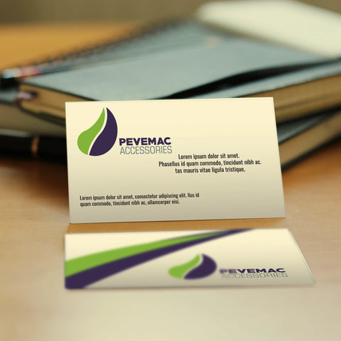Elegant Beige & Green Business Cards – Modern & Professional