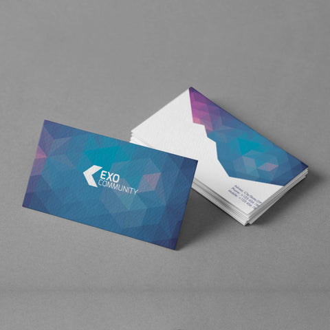 Geometric Business Cards – Elegant & Modern Design