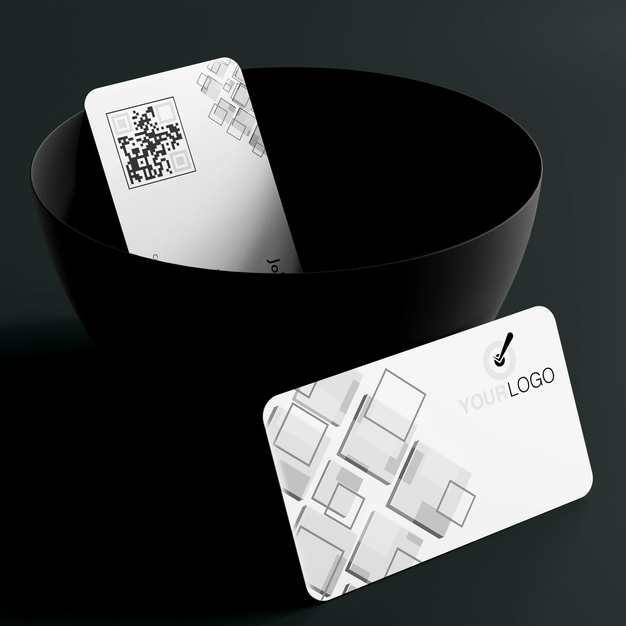 Elegant Black & White Business Cards – Minimalist & Professional