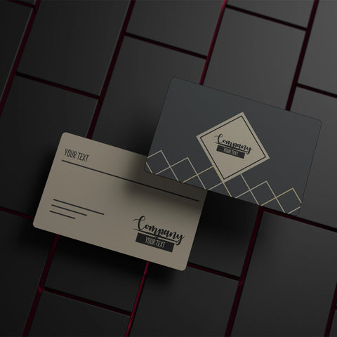 Elegant Black & Gold Business Cards – Luxury & Sophistication