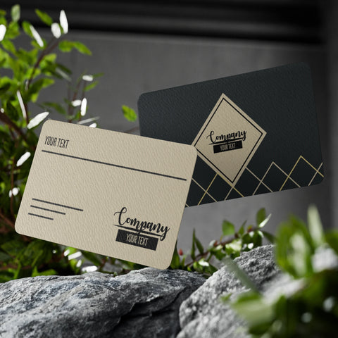 Elegant Black & Gold Business Cards – Luxury & Sophistication
