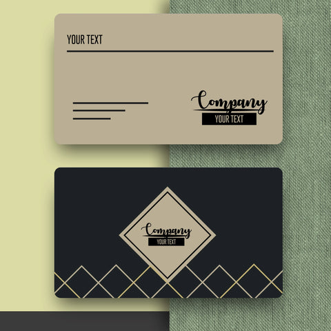 Elegant Black & Gold Business Cards – Luxury & Sophistication