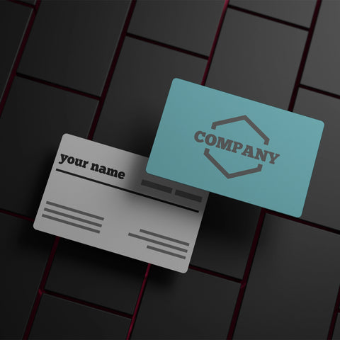 Minimalist Blue Business Cards – Professional & Elegant