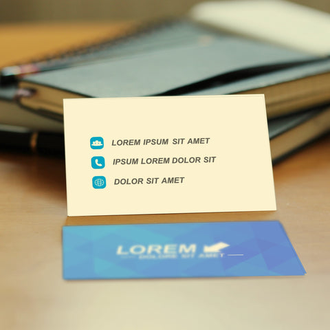 Modern Geometric Business Cards – Sleek & Professional