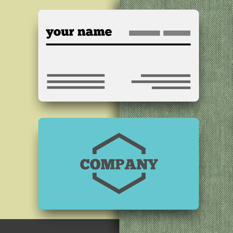 Minimalist Blue Business Cards – Professional & Elegant