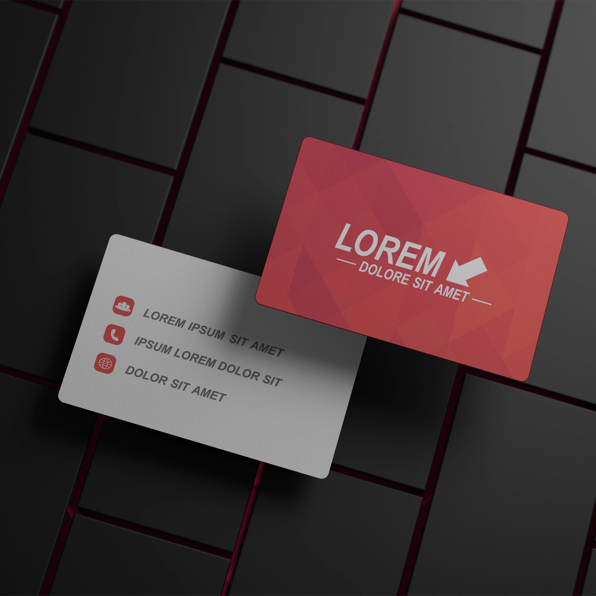 Corporate Business Essentials Bundle – Red Impact