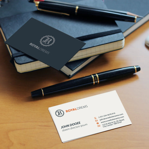 Luxury Business Cards – Royal & Professional Design