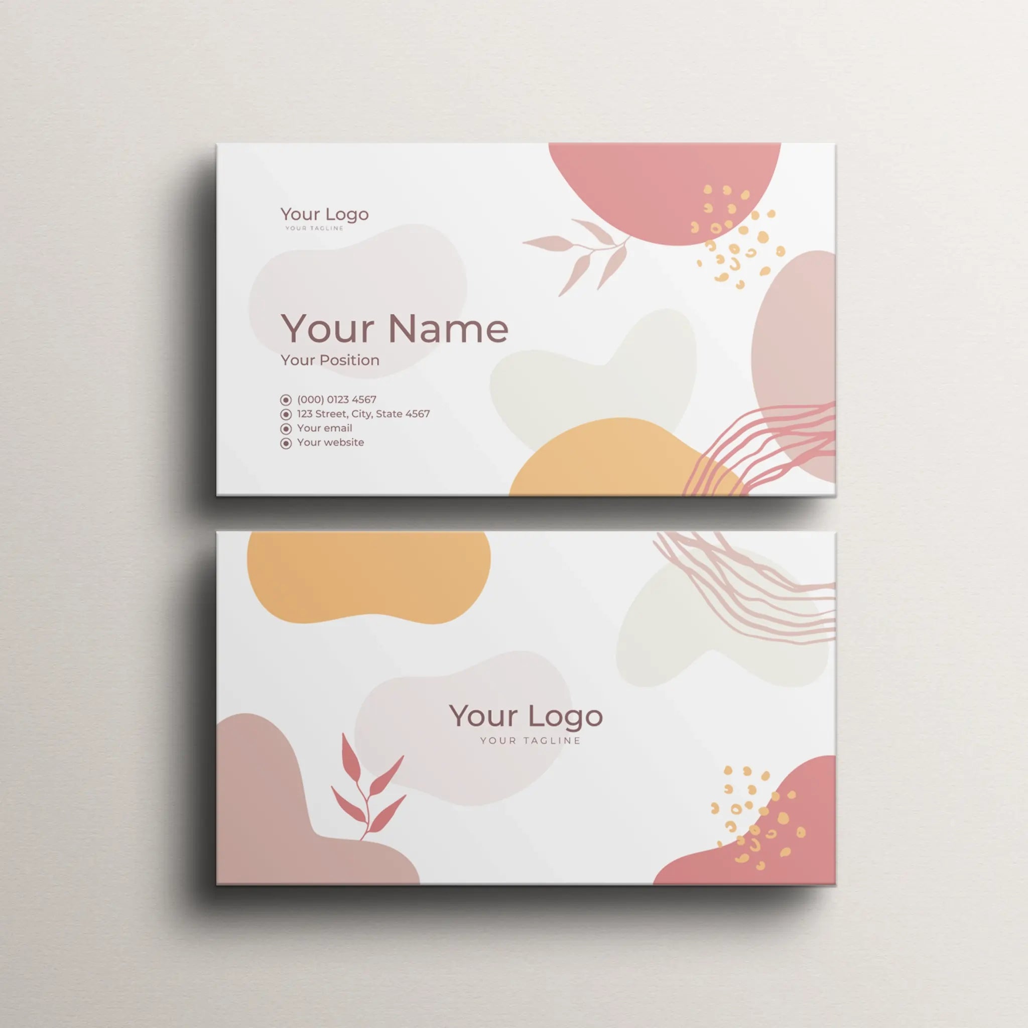Elegant Business Card – High-Quality Custom Visiting Card