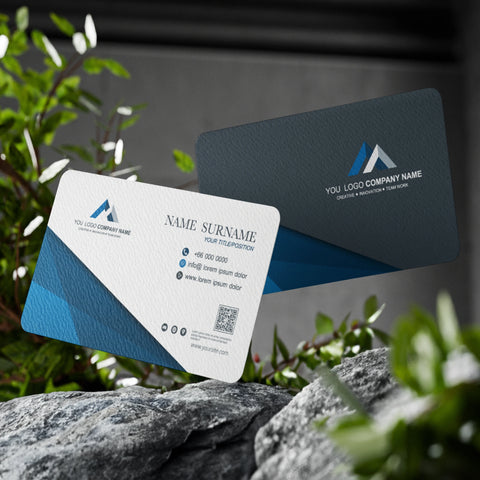 Blue Business Cards – Modern & Professional
