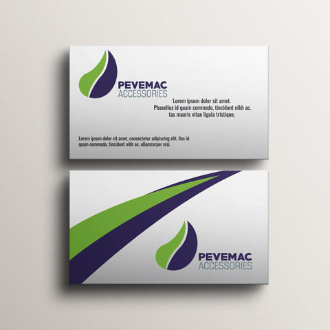 Elegant Beige & Green Business Cards – Modern & Professional