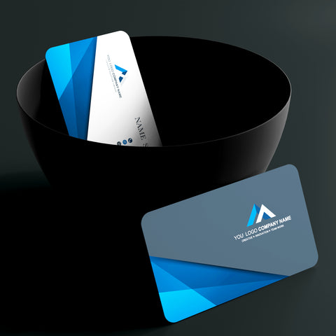 Blue Business Cards – Modern & Professional
