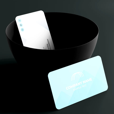 Elegant Blue Business Cards – Professional & Minimalist Design