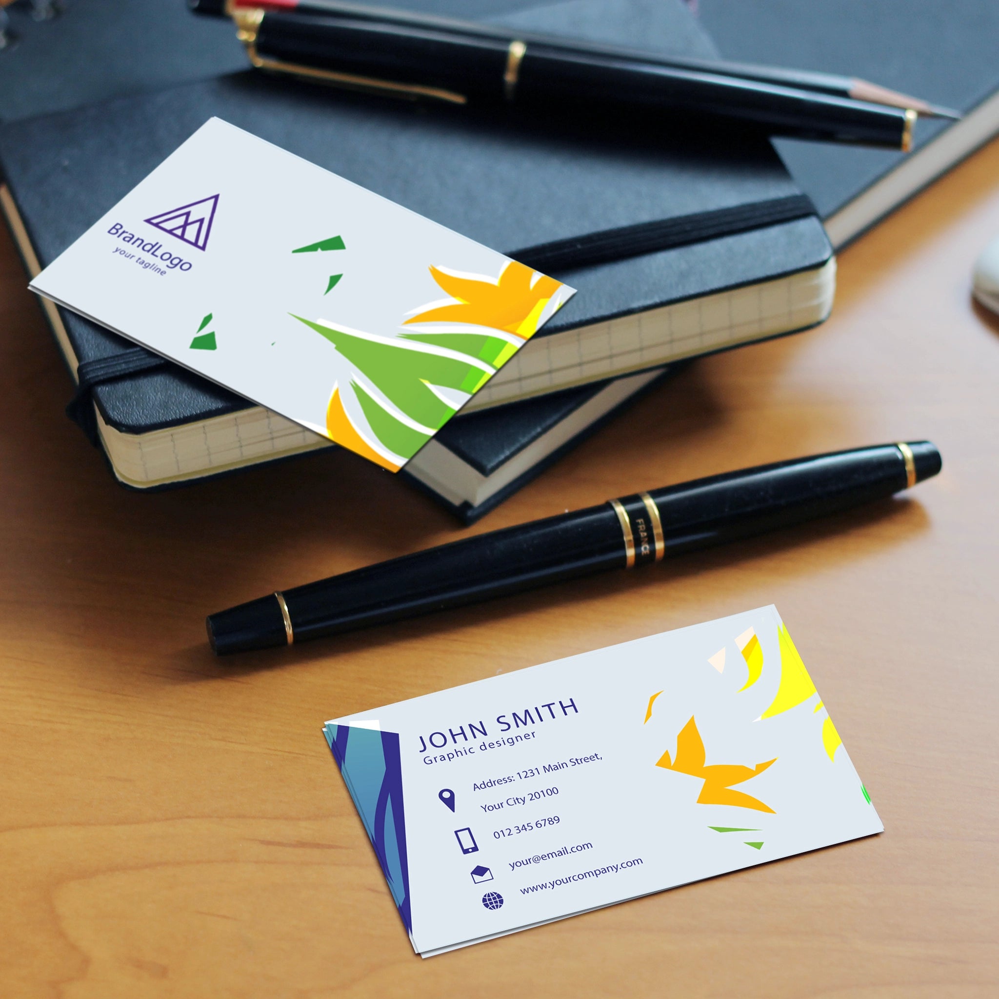 Modern Creative Business Cards – Unique & Eye-Catching