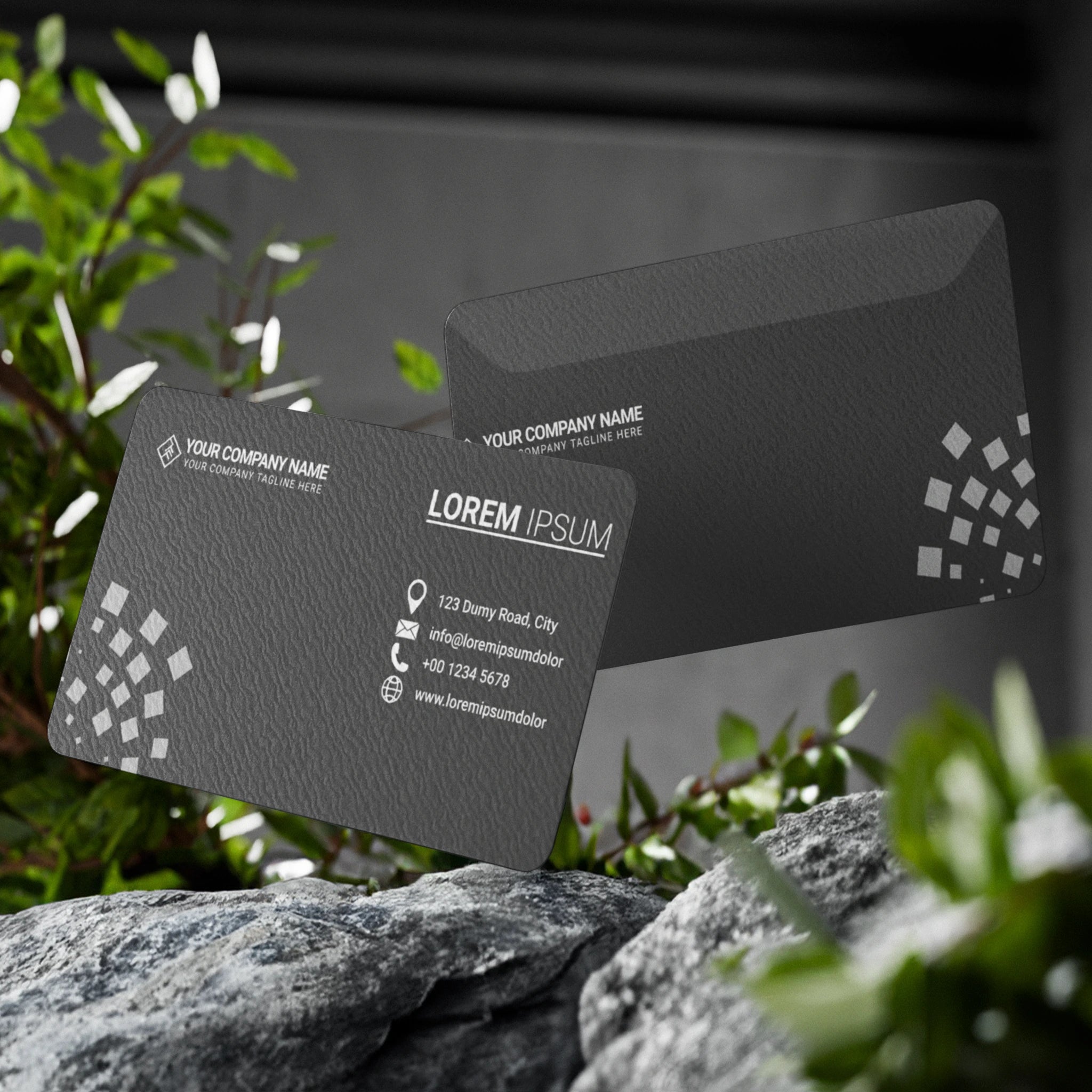 Black Business Cards – Minimalist & Professional