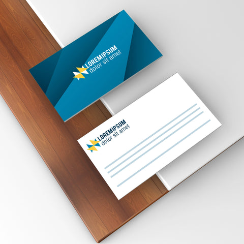 Teal Business Cards – Sleek & Professional