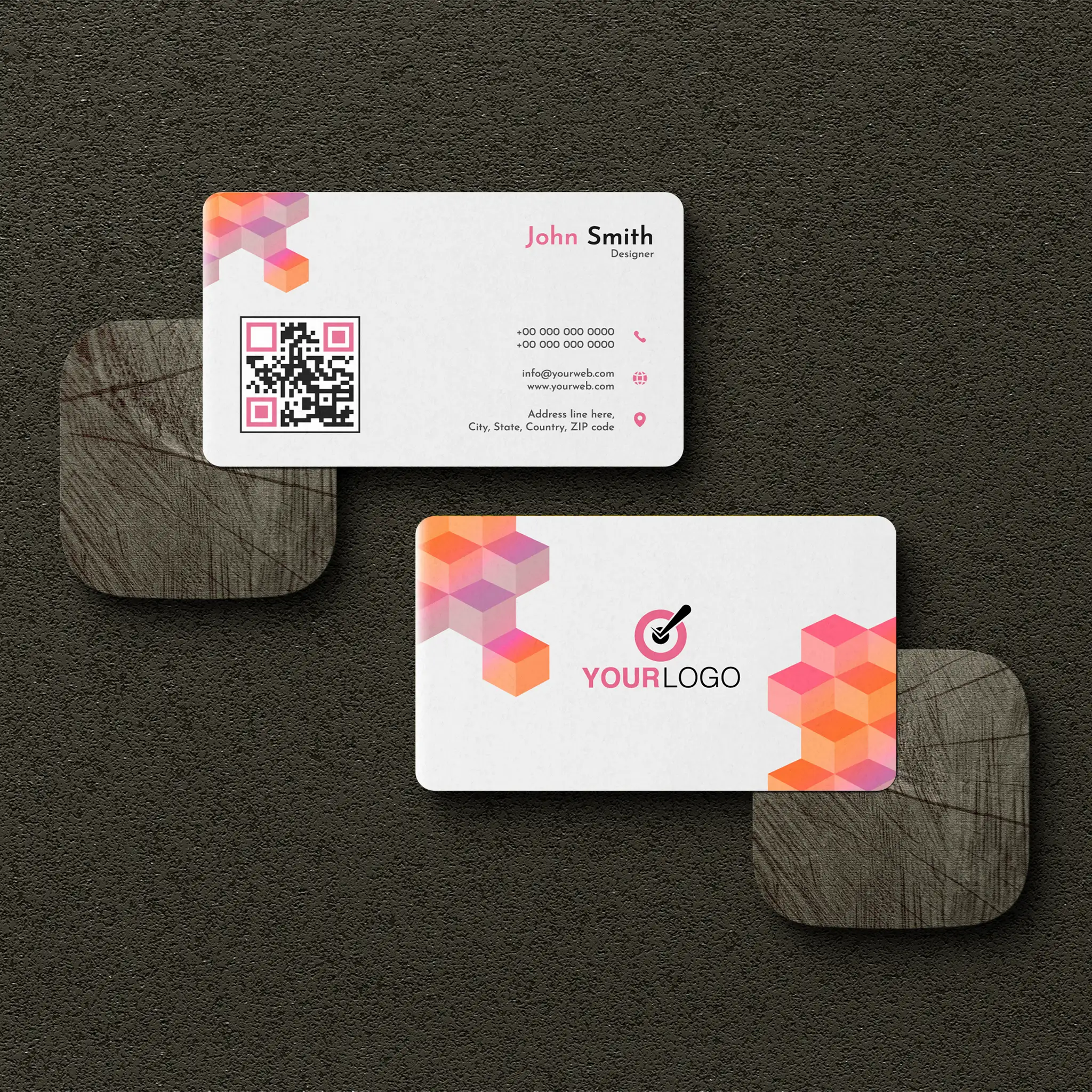 Modern QR Code Business Cards – Smart & Stylish Networking