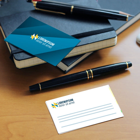 Teal Business Cards – Sleek & Professional