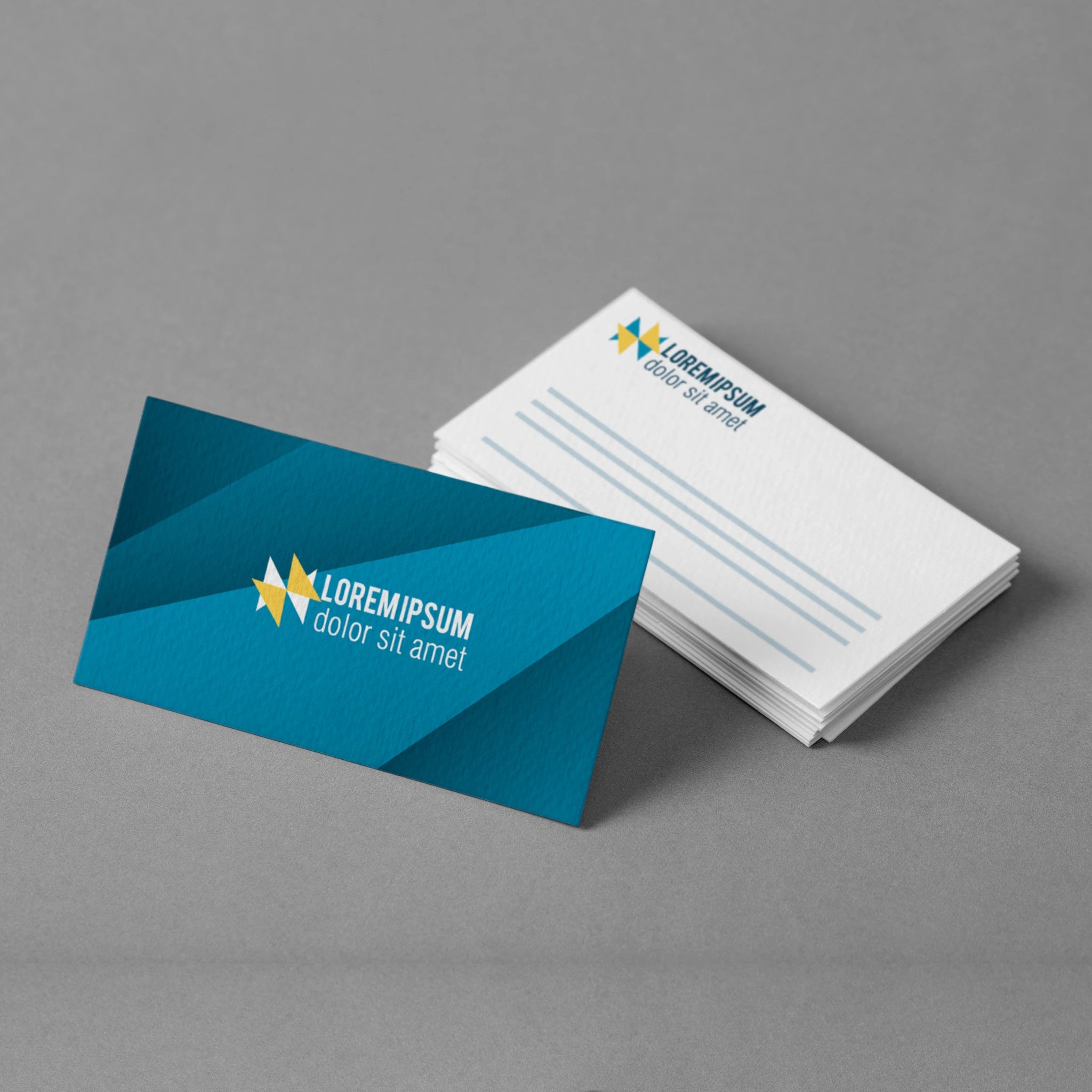Teal Business Cards – Sleek & Professional