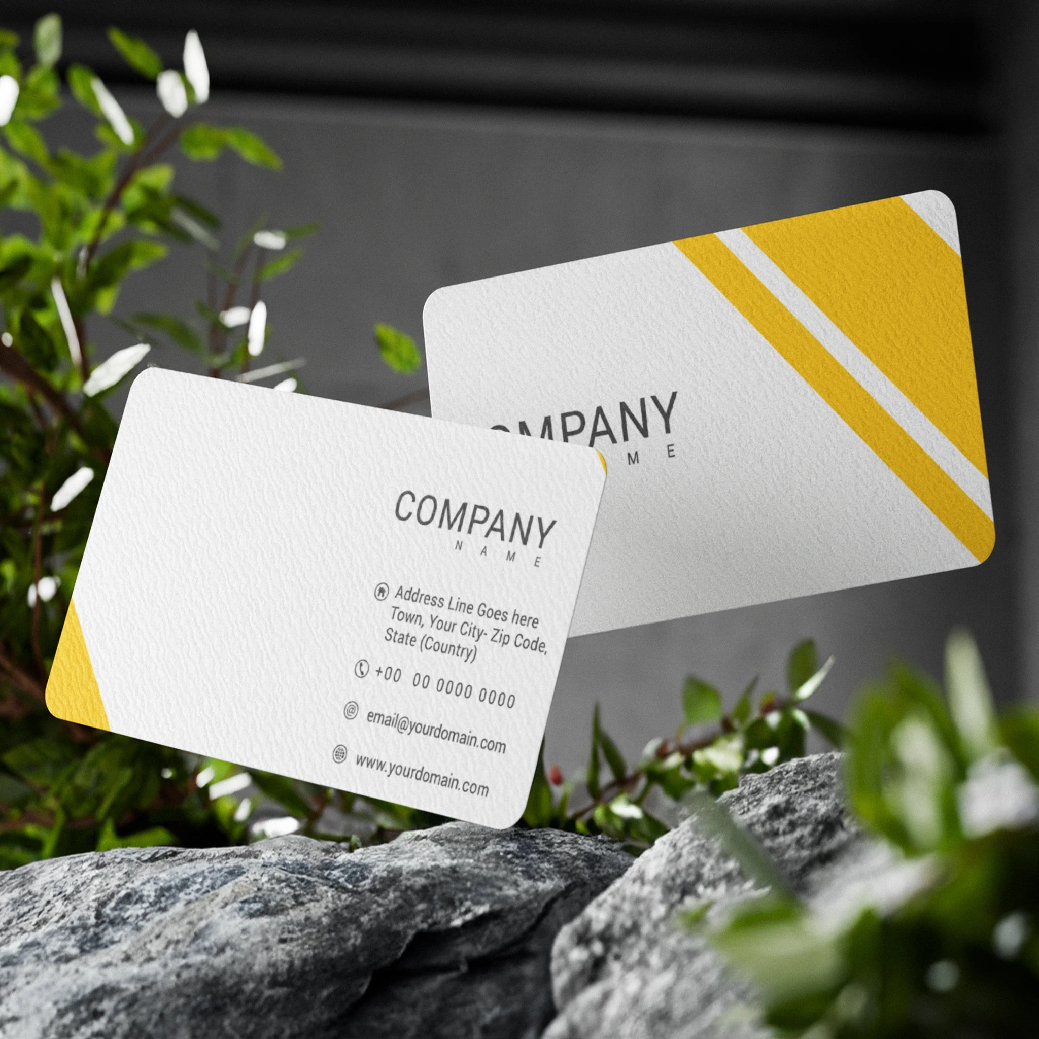 Minimalist Yellow Business Essentials Bundle – Sleek & Professional