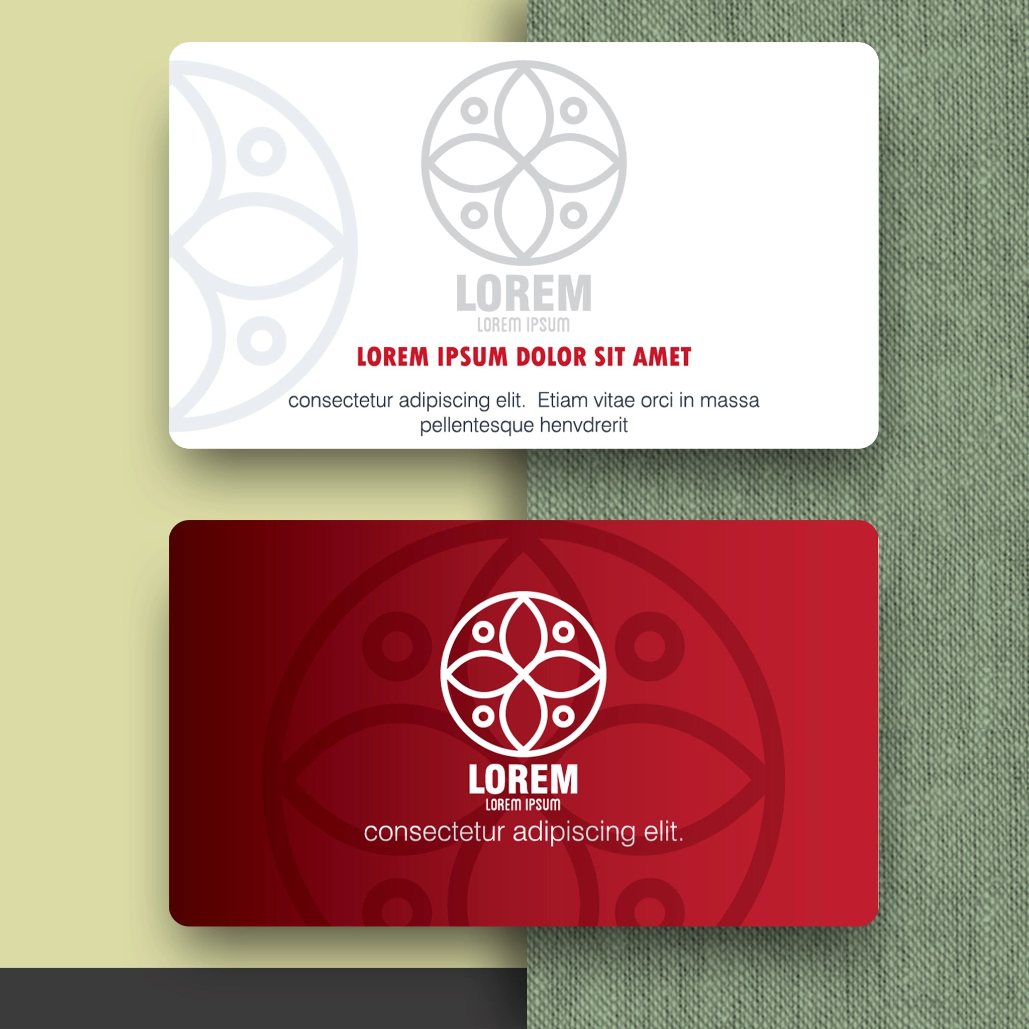 Luxury Red Corporate Essentials Bundle – Bold & Professional