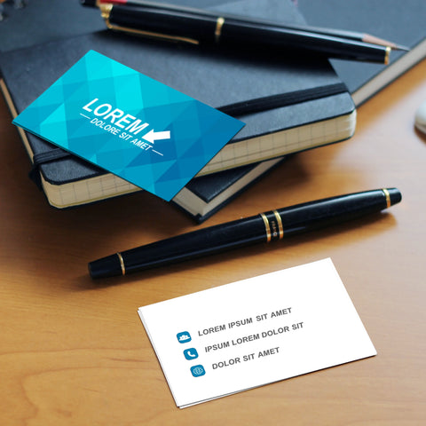 Modern Blue Business Cards – Custom Design