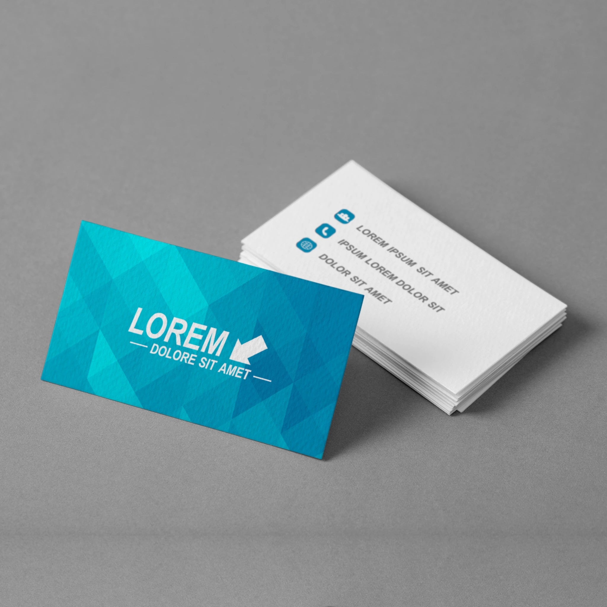 Modern Blue Business Cards – Custom Design