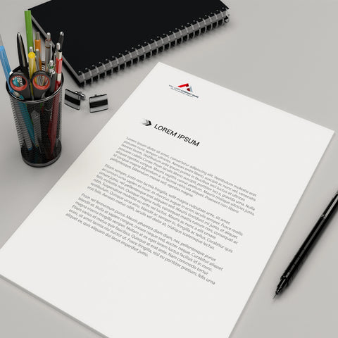 Minimalist Corporate Letterhead – Sleek & Elegant