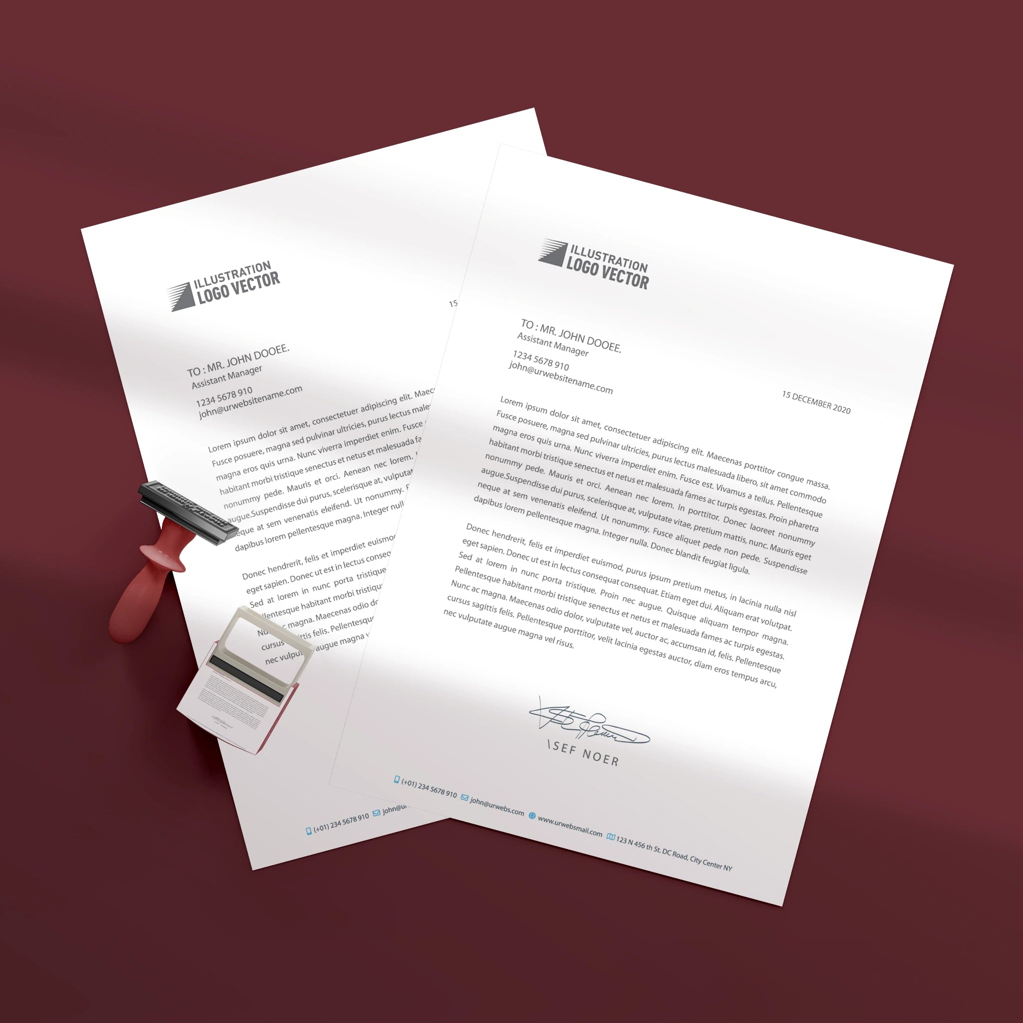 Premium Corporate Stationery Bundle – Includes 6 Items