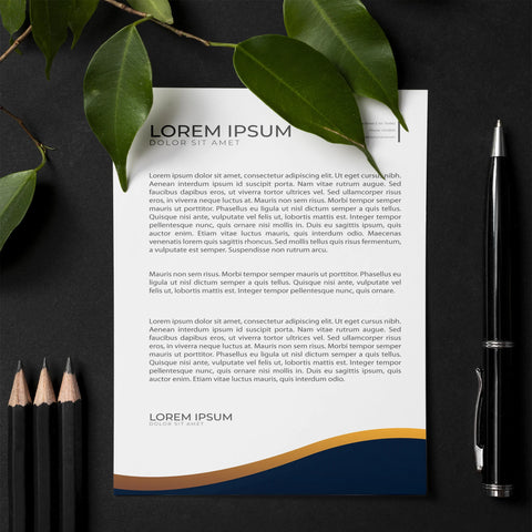 Elegant Business Letterhead – Premium & Professional