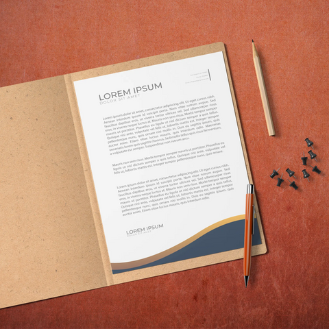 Elegant Business Letterhead – Premium & Professional