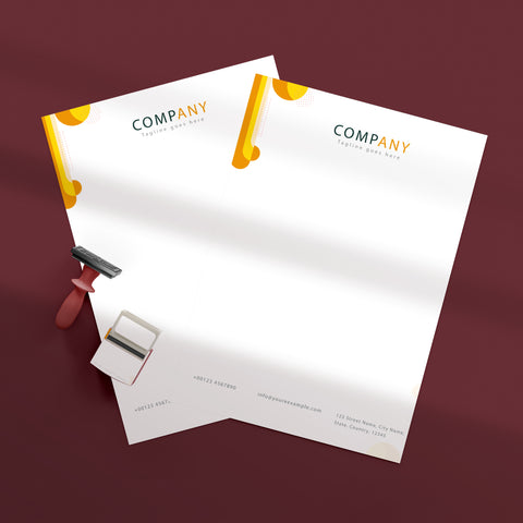 Modern Minimalist Letterhead – Clean & Professional Design