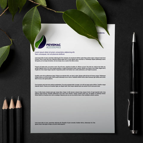 Gradient Business Letterhead – Modern & Professional