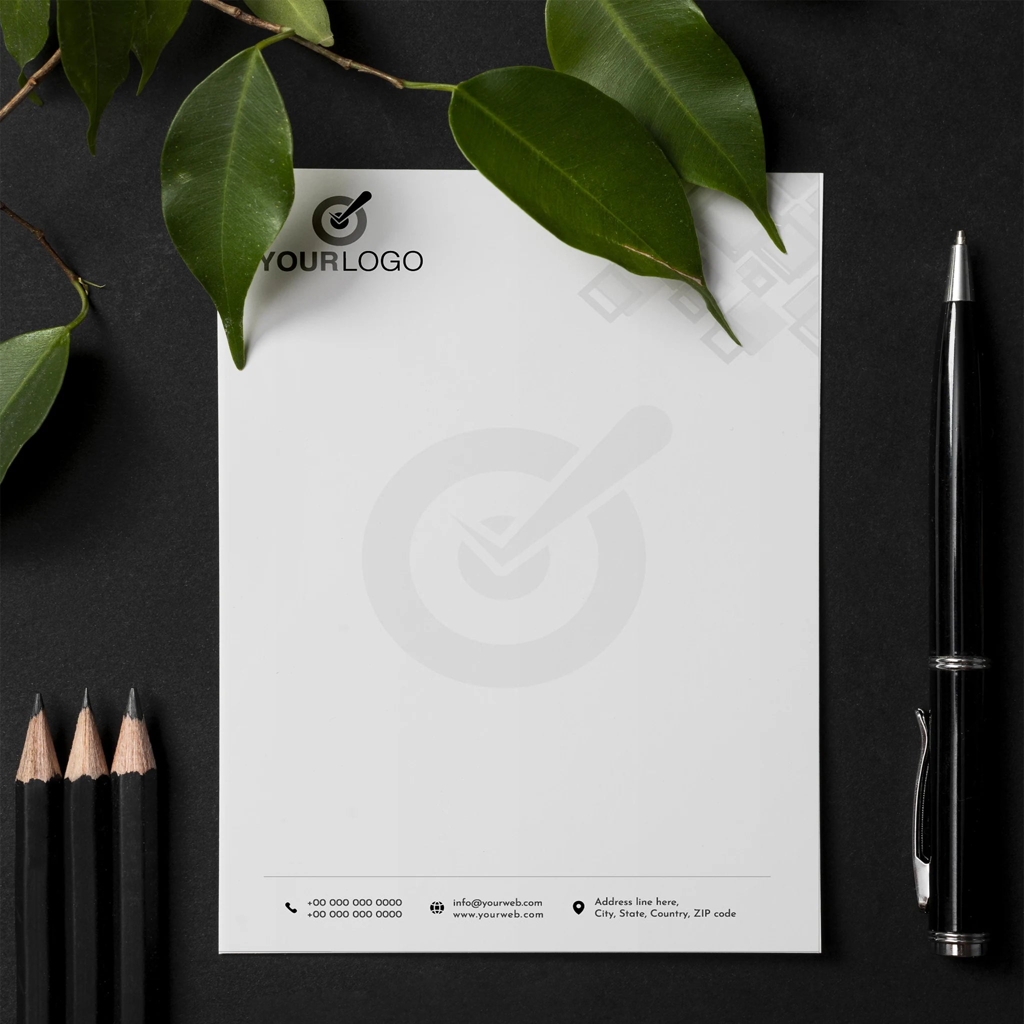Premium Business Letterhead – Professional Corporate Stationery