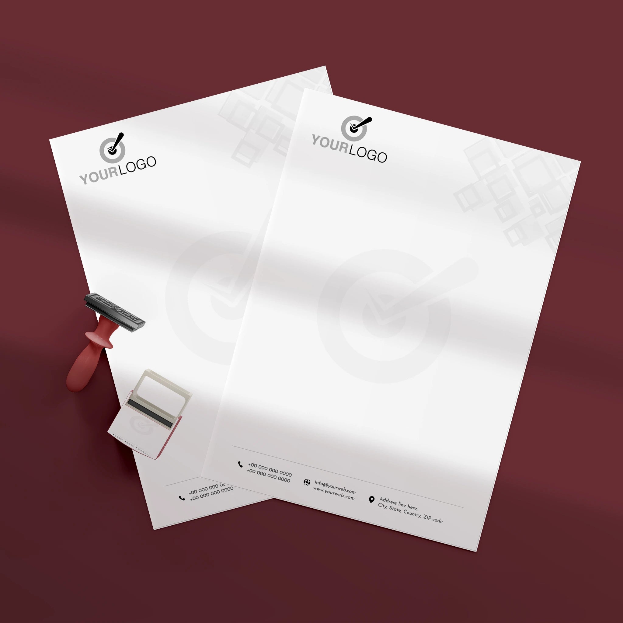 Corporate Business Essentials Bundle – Monochrome Edge