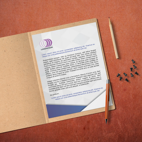 Premium Business Letterhead – Elegant & Professional Corporate Stationery