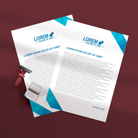 Premium Business Letterhead – Elegant & Professional Corporate Stationery