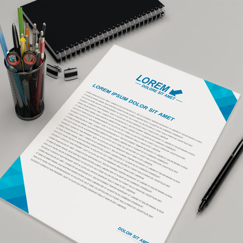 Premium Business Letterhead – Elegant & Professional Corporate Stationery